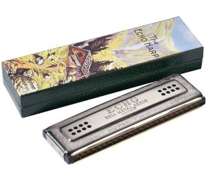 HOHNER C-G HARMONICA 96 HOLE 2 X 40 REED DOUBLE SIDED 56/96 HARP