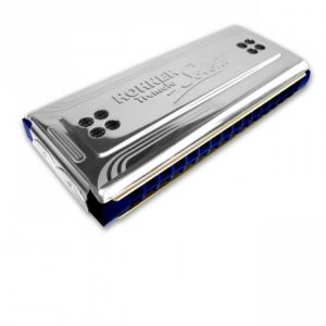 HOHNER C-G HARMONICA ECHO TREMOLO SOLOIST 58/64 HARP DOUBLE SIDED