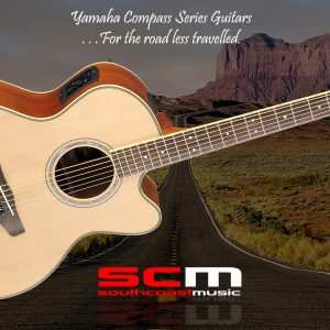 YAMAHA Compass Series CPX700 II Acoustic Electric Guitar Natural Gloss Finish in Hard Shell Case