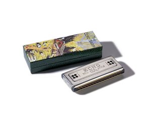 HOHNER B-F HARMONICA 64 HOLE 2 X 32 REED DOUBLE SIDED HARP 54/65