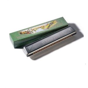 HOHNER RHEINGOLD C HARMONICA HARP 2474/48 24 DOUBLE HOLE 48 REEDS