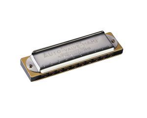 HOHNER AUTO VALVE C HARMONICA HARP 105/40 10 DOUBLE HOLES 40 REEDS