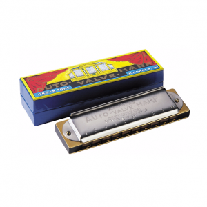 HOHNER AUTO VALVE G HARMONICA HARP 105/40 10 DOUBLE HOLES 40 REEDS