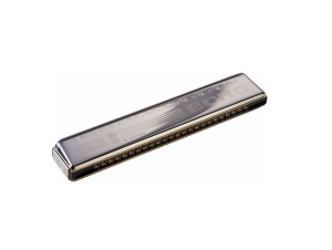 HOHNER ECHO G HARMONICA HARP 2509/48 24 DOUBLE HOLE 48 REED
