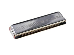 HOHNER ECHO C HARMONICA HARP 16 DOUBLE HOLE 32 REED 2309/32