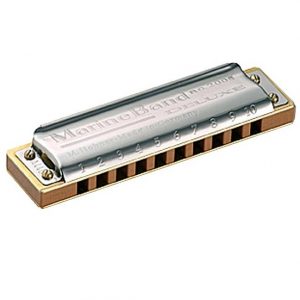 HOHNER MARINE BAND C HARMONICA HARP 10 HOLE DELUXE 2005/20