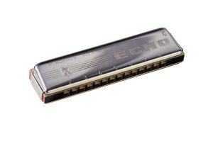 HOHNER ECHO G HARMONICA HARP 14 DOUBLE HOLE 28 REED 2209/28