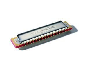 HOHNER MARINE BAND C HARMONICA HARP 14 HOLE 28 REED 365/28