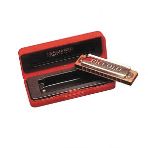 HOHNER 214/20 PICCOLO HARMONICA HARP KEY OF C