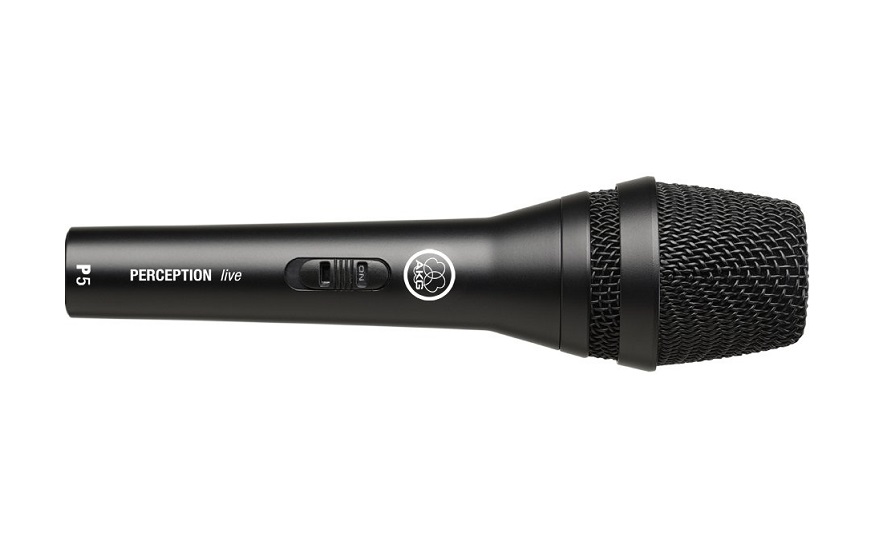 AKG P5S with SWITCH DYNAMIC MICROPHONE SUPERCARDIOID MIC LIVE STAGE