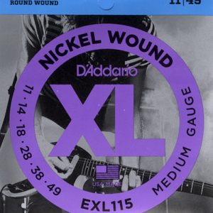 DADDARIO EXL115 ELECTRIC STRINGS 1149