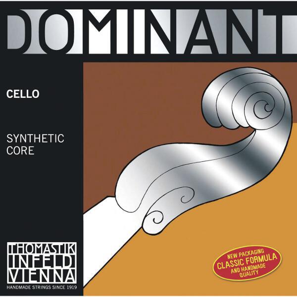 Dr Thomastik Dominant 4/4 Full Size Cello String Set Synthetic Core Strings