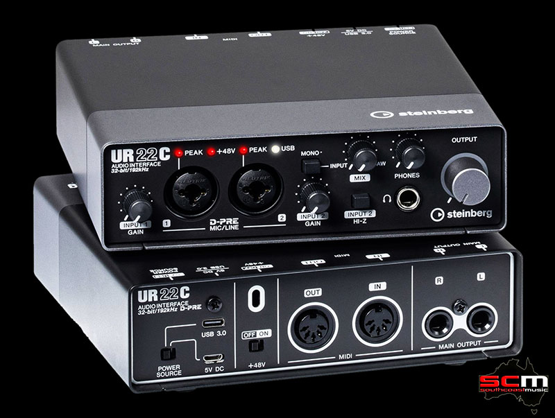 Steinberg UR22C MKII 2x2 USB 3.0 32-bit/192kHz Audio Interface