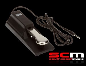 On-Stage KSP100 Piano Style Sustain Pedal with Polarity Switch