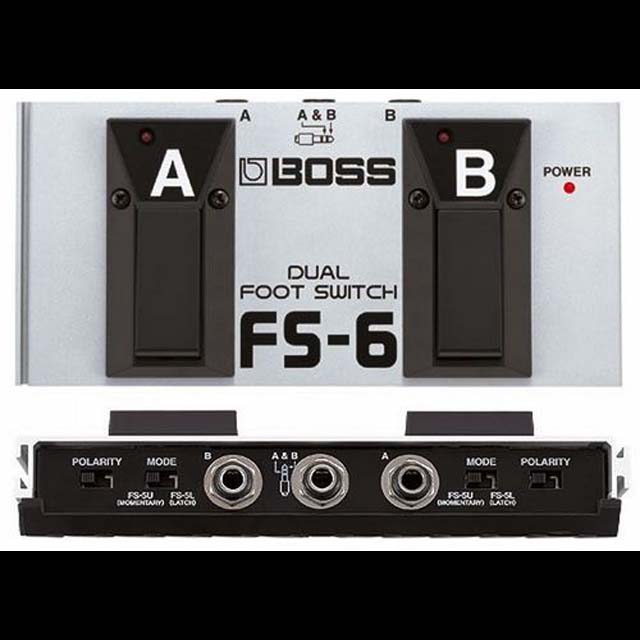 BOSS FS6 DUAL FOOTSWITCH