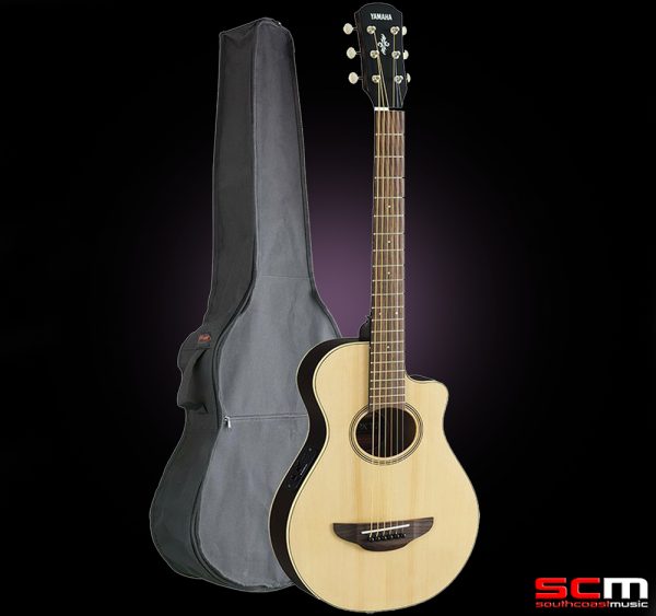 Yamaha APXT2 Traveler Acoustic Electric Guitar with Cutaway Active Preamp with Tuner Yamaha