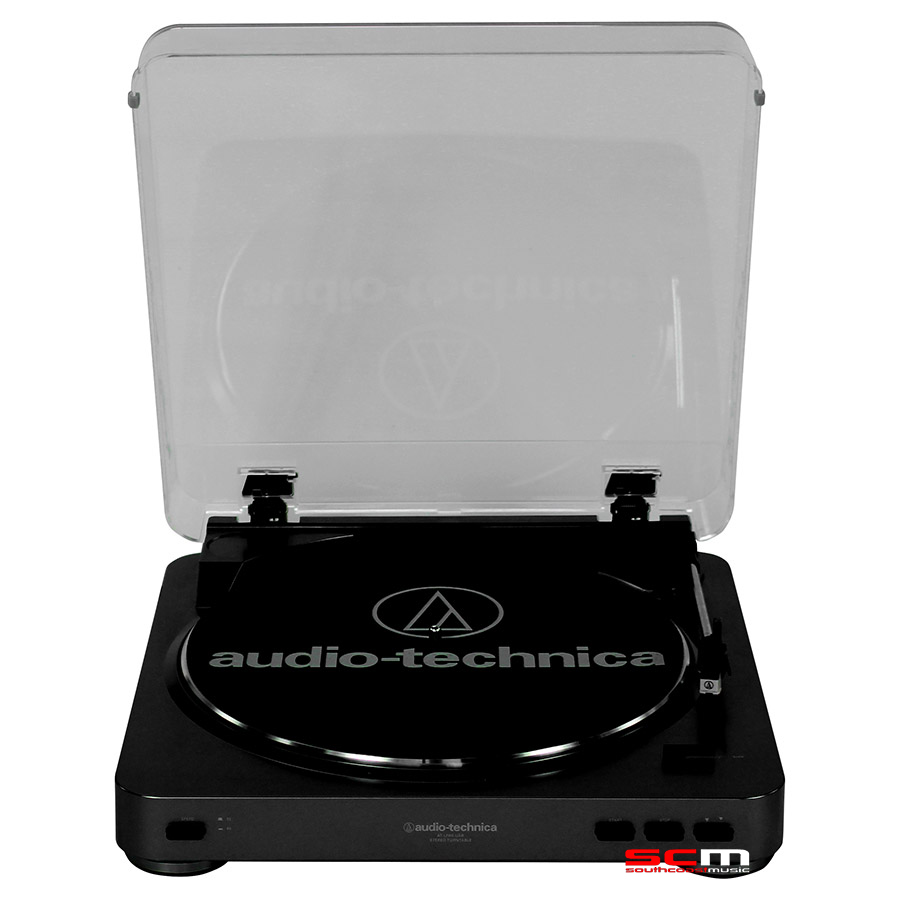 audio-technica USB turntable ATLP60-USB Black LP60