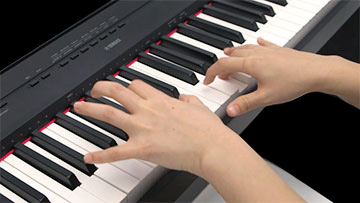 YAMAHA P115B 88 KEY DIGITAL PIANO WITH CF GRAND SAMPLING P115