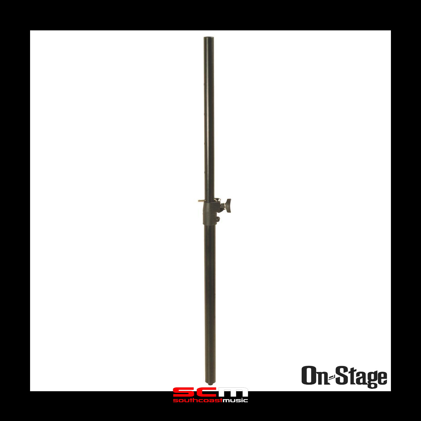 On-Stage SS7746 Subwoofer Pole with M20 Thread - Black Finish