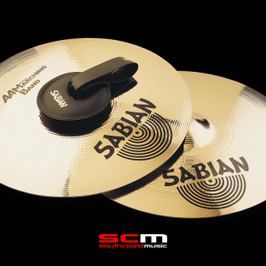 SABIAN 20" AA Marching Band Hand Cymbals (pair) - Cast Bronze Alloy
