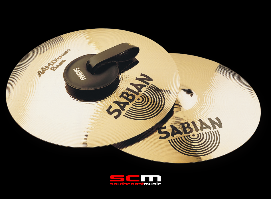 SABIAN 20" AA Marching Band Hand Cymbals (pair) - Cast Bronze Alloy