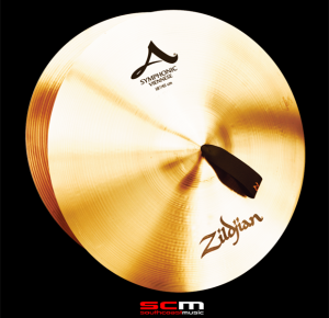 ZILDJIAN 18" MARCHING BAND AND ORCHESTRAL HAND CYMBALS A SERIES VIENNESE