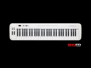 Samson Carbon 61 Key Usb Midi Controller Keyboard Touch Sensitive Semi Weighted