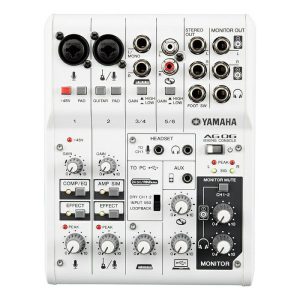 Yamaha AG06 6 Channel Input Mixer & USB Audio Interface