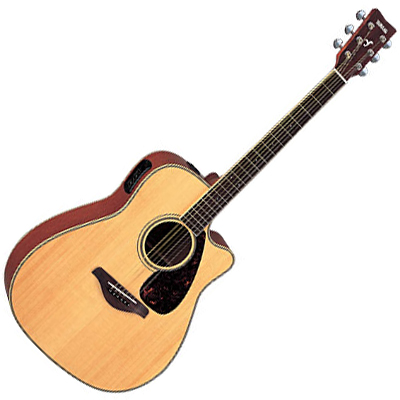 Yamaha FGX720SC Solid Top Acoustic Electric Guitar