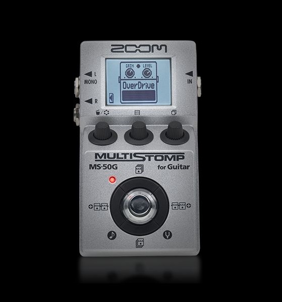 ZOOM MS50G MultiStomp Electric Guitar FX Pedal MS50G Multi Stomp