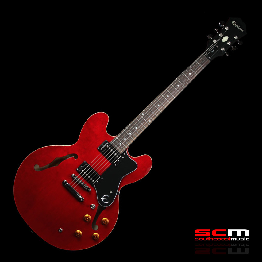 ES-335 DOT CHERRY EPIPHONE ETDTCHCH1 SEMI HOLLOW ELECTRIC GUITAR