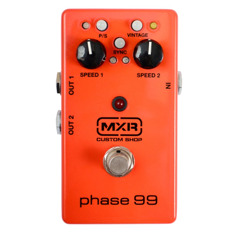 MXR CUSTOM SHOP CSP099 PHASE 99 PHASER ELECTRIC GUITAR FX PEDAL