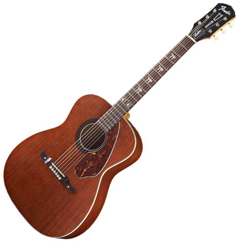 Fender Tim Armstrong Hellcat Natural Acoustic Electric Guitar