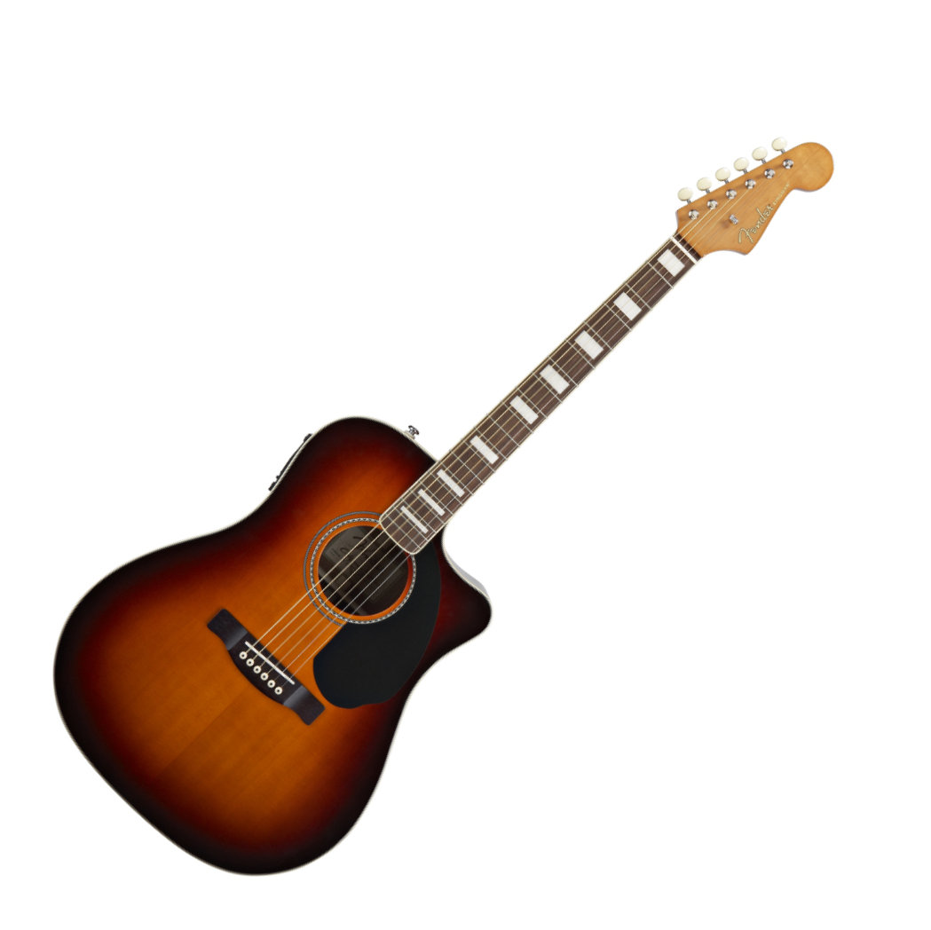 fender kingman v2 SCE sunburst acoustic electric guitar