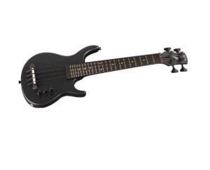 kala bass ukulele black main