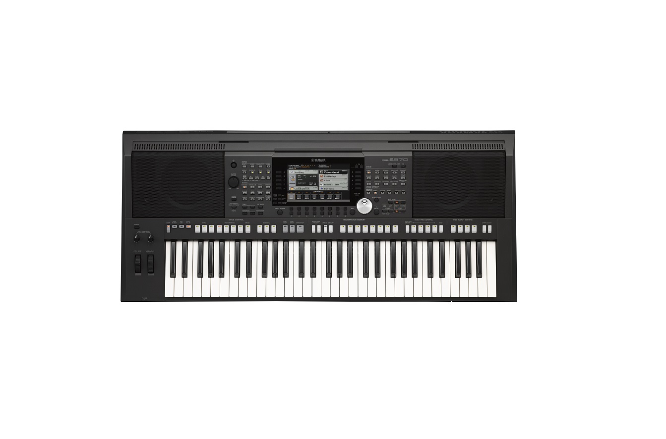 Yamaha PSRS970 Arranger Workstation Keyboard with Vocal Harmony Functionality PSRS-970