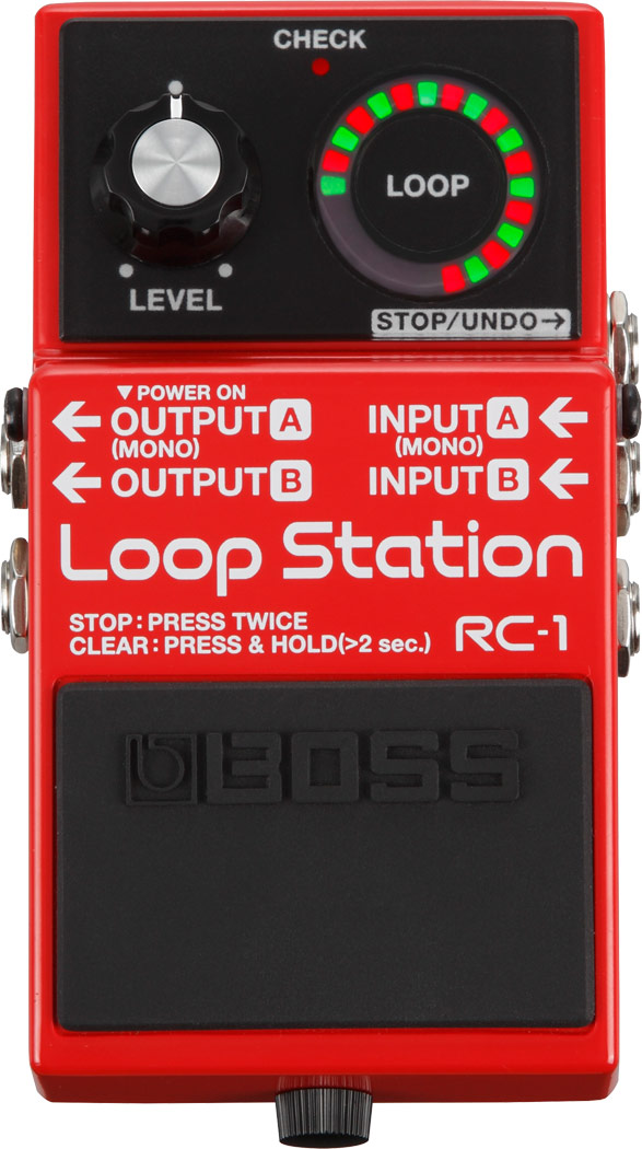 BOSS RC1 LOOP STATION LOOPER RC1 LOOPING FX PEDAL WITH 5 YEAR WARRANTY South Coast Music