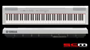 YAMAHA P115 88 KEY DIGITAL PIANO WHITE WITH CF GRAND SAMPLING P115WH