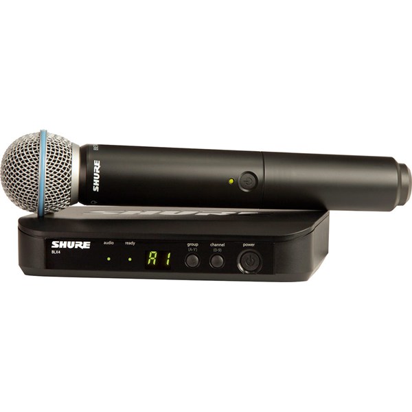 SHURE BLX24 BETA SM58-K14 WIRELESS MIC MICROPHONE SYSTEM