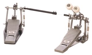 DXP DXP85 DOUBLE BASS DRUM KICK PEDAL FELT BEATERS