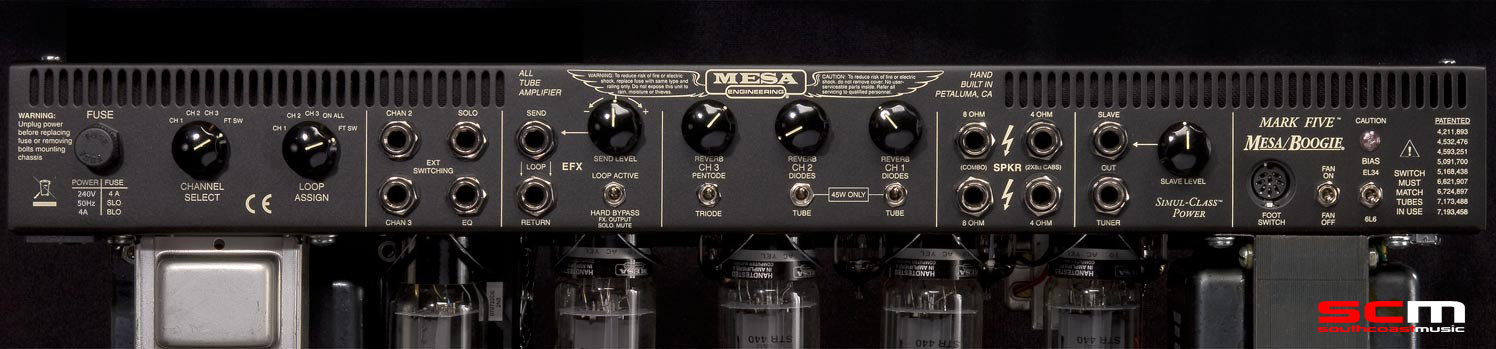 Mesa Boogie Mark V Combo Guitar Amplifier - the Classic Guitar Amp!