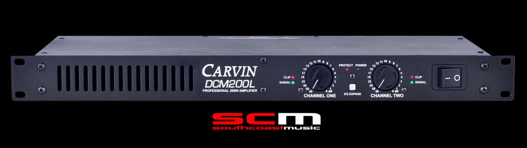 CARVIN DCM200L POWER AMPLIFIER