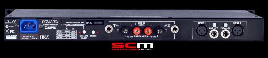 Carvin dcm200l shop