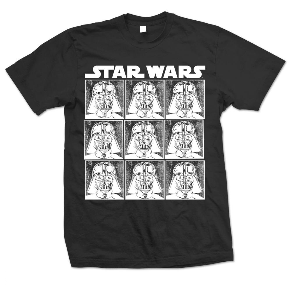 faces of darth vader t shirt
