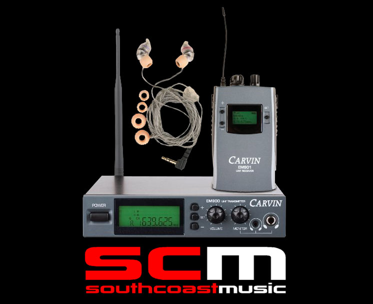 CARVIN EM900 960 Channel Wireless InEar Personal Monitor System