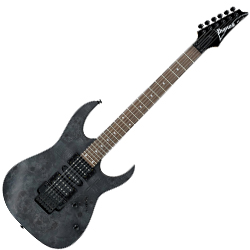 IBANEZ RG370PBZ TRANS GRAY FLAT ELECTRIC GUITAR RG370