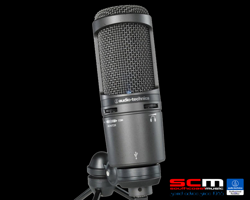 AUDIO TECHNICA AT2020USB+ MIC for RECORDING MICROPHONE with USB CABLE
