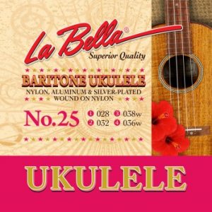 La Bella 245/25 Baritone Uke Ukulele Strings