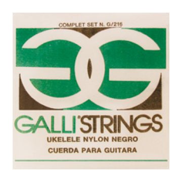 Galli G216 Ukulele Black Nylon Uke Strings