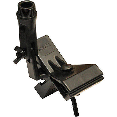 ACCETERA M-1  Base Mic Clamp Male Threads Perpendicular Mount - Attach Microphones To Drums & Stands